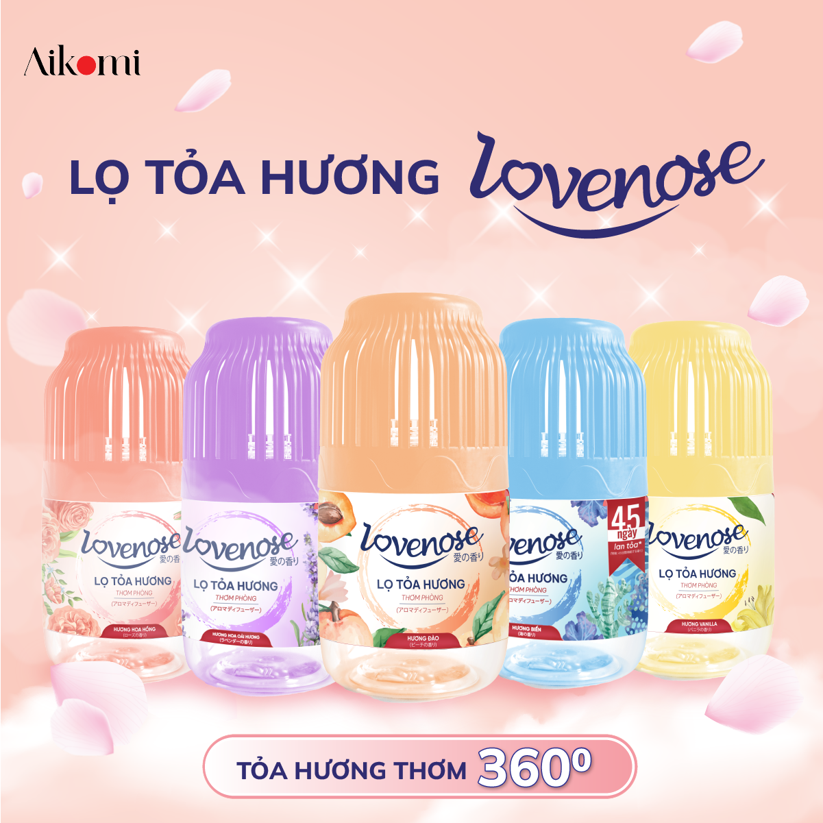 Lọ tỏa hương Lovenose